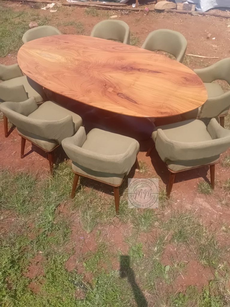 Curve Couture 8 Seater Dining Set