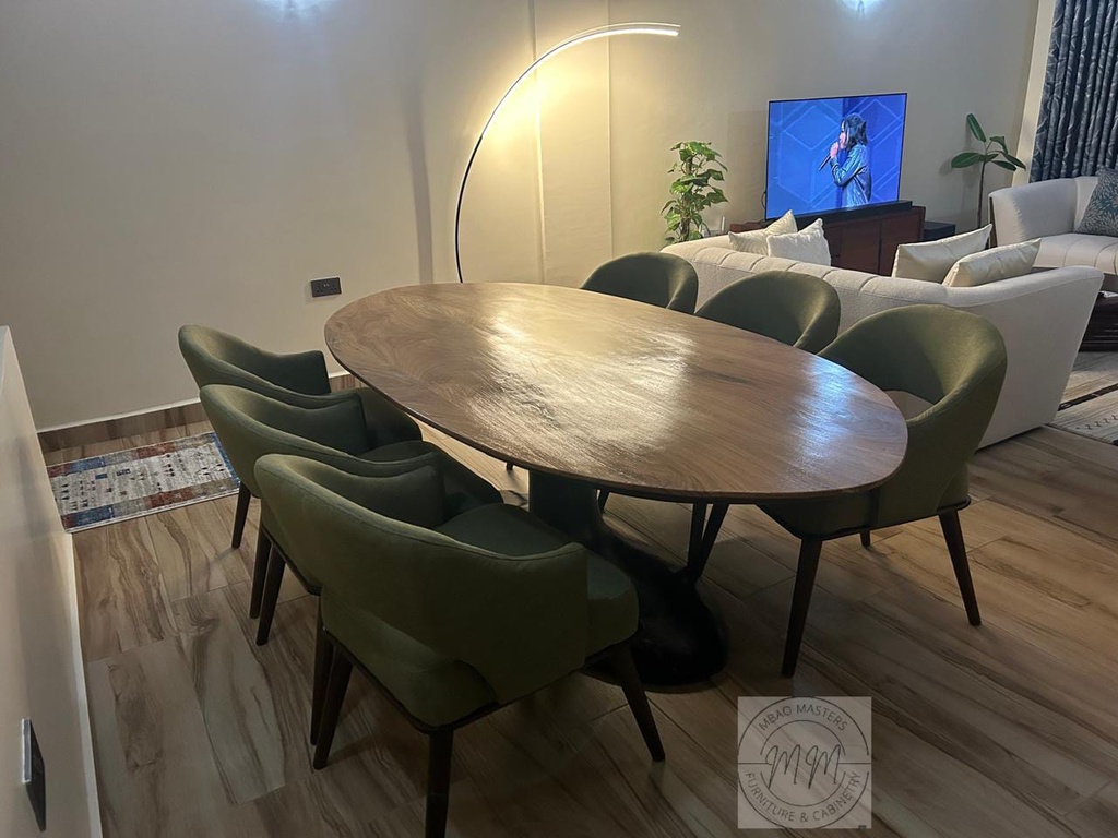 Curve Couture 8 Seater Dining Set