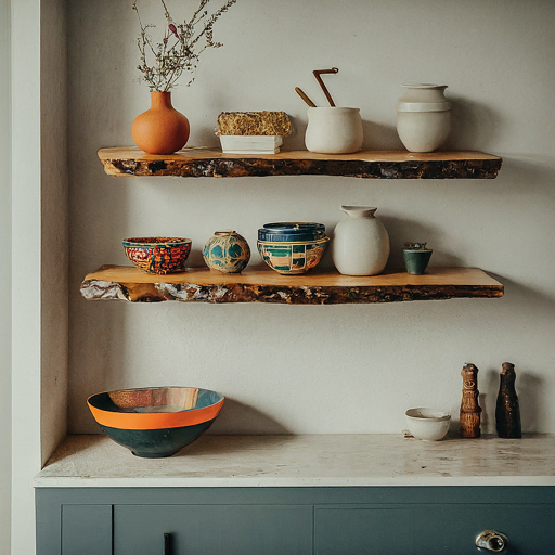 Edgewood Kitchens Floating Shelves(Set of 2)