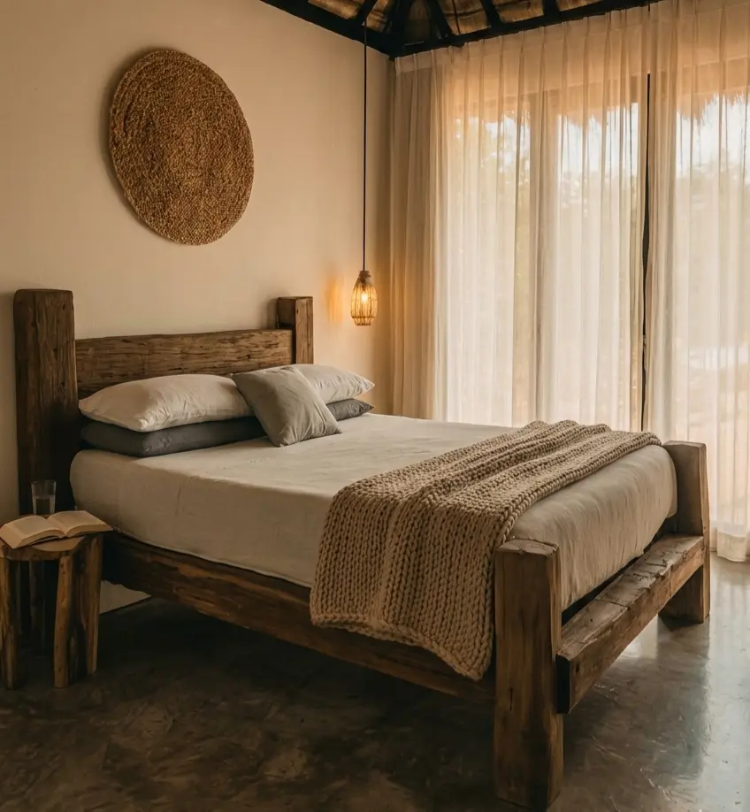 Verdant Oasis Queen Bed