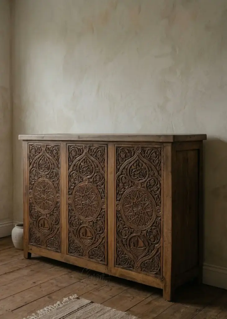 Gilded Grandeur Console