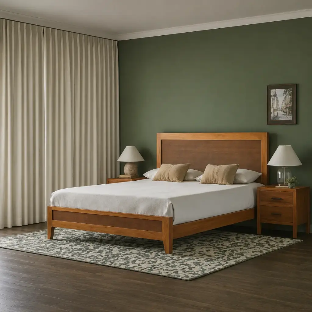 Lunar Lace Queen Bed