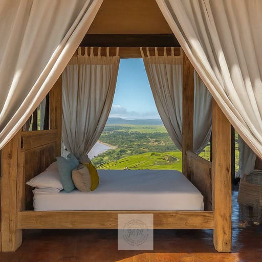 Sundown Safari King Bed