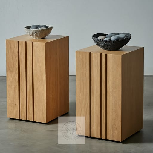 Fabled Forest Haven Side Tables(set of 2)