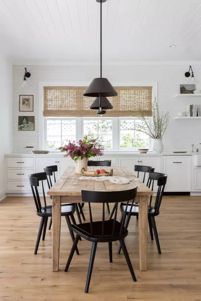 Dawn of Delight Rustic 6 Seater Dining Set