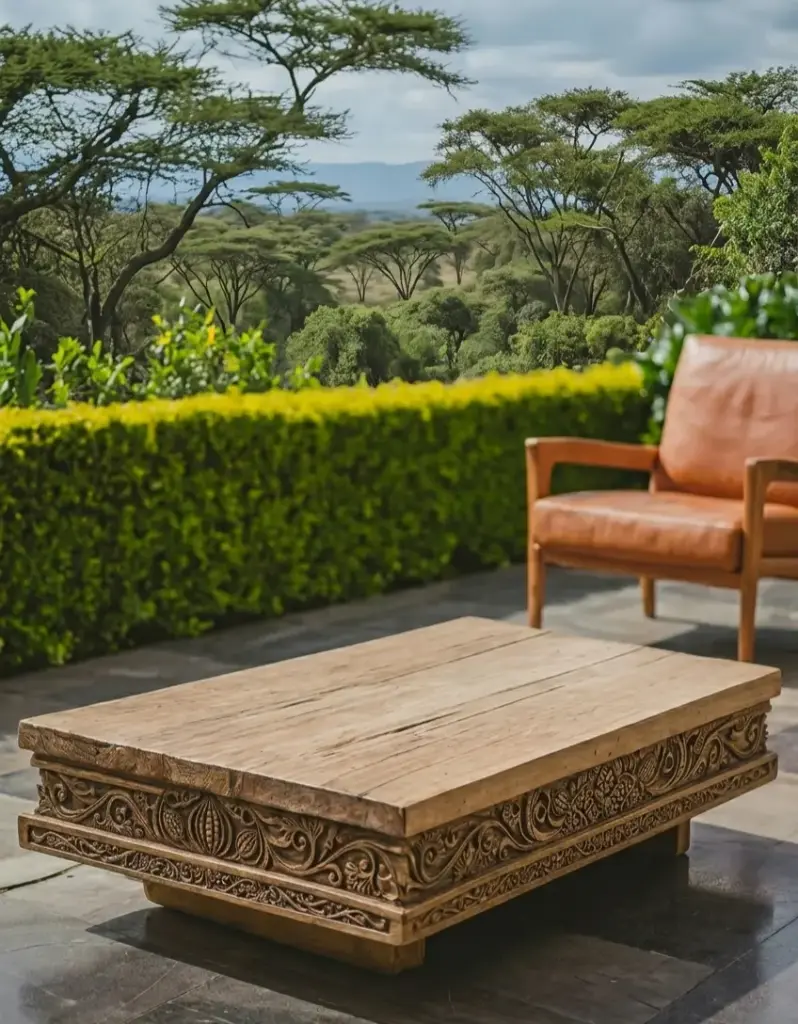 Ankara Arc Coffee Table