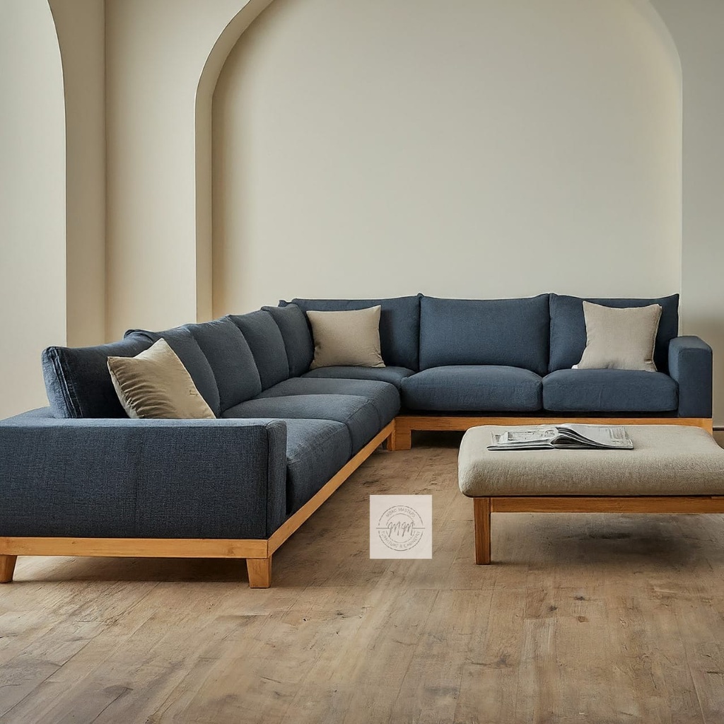 Splendid Settee Couch plus ottoman