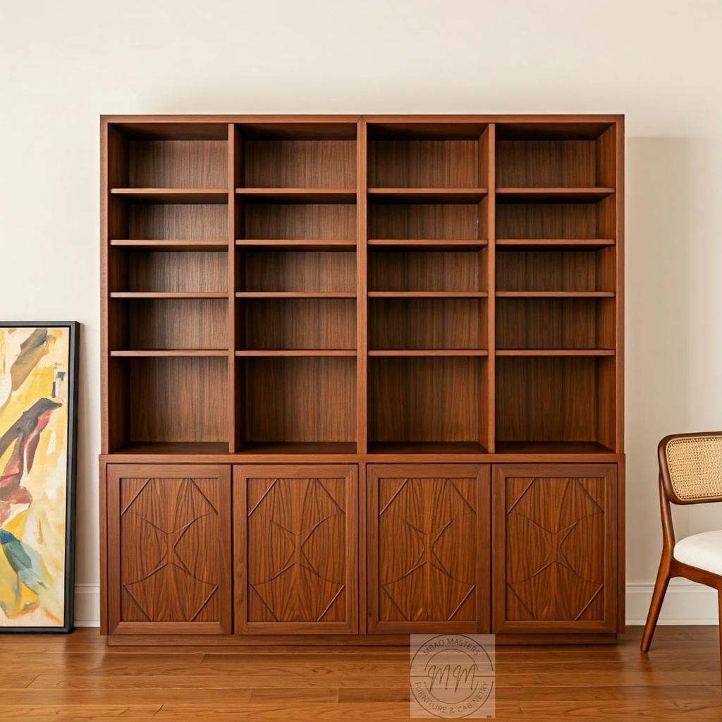 The Scholar's Sanctuary Bookshelf