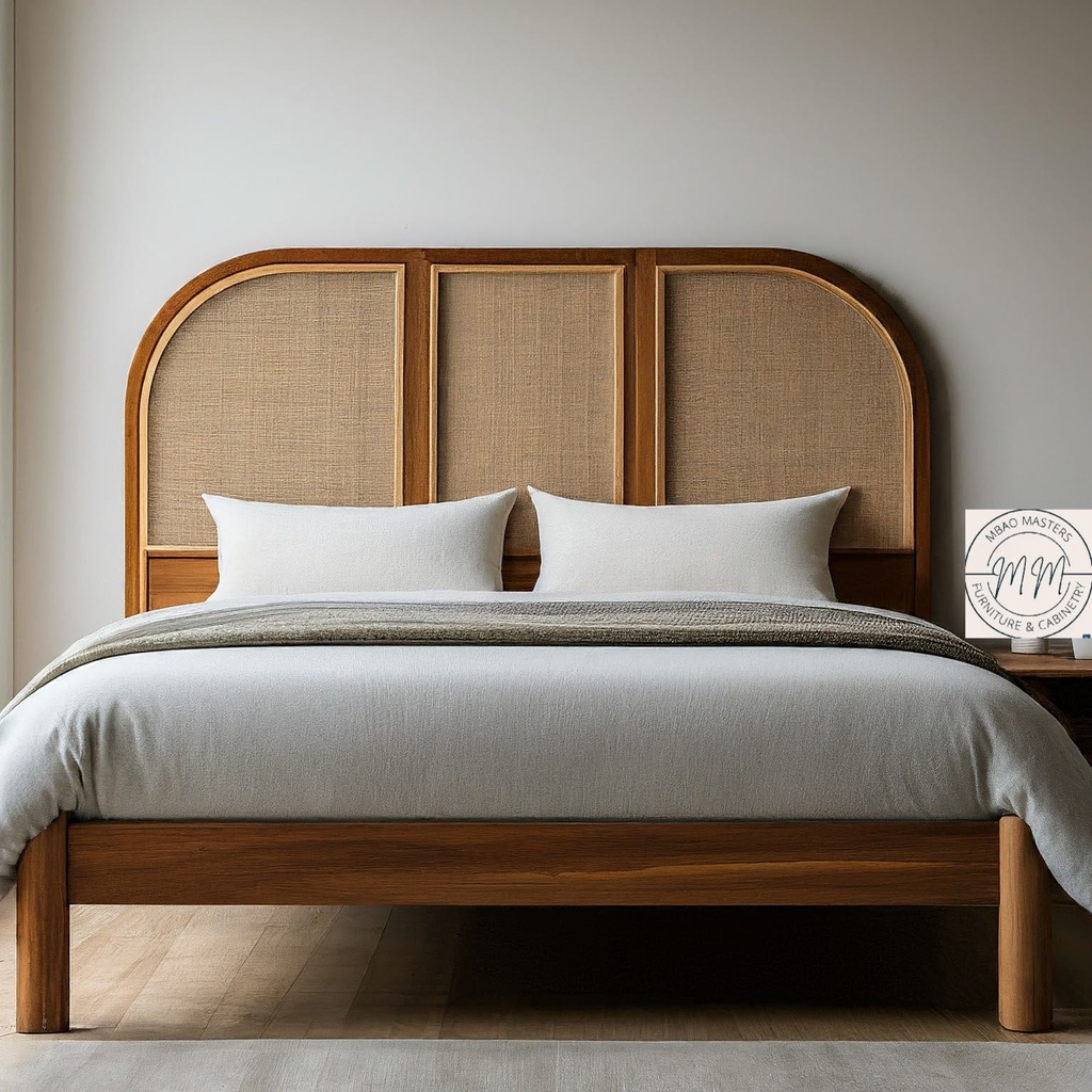 The Curve and Craft Queen Size Bed 