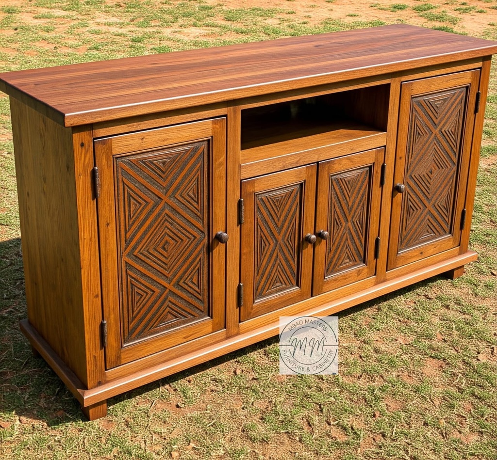 Linea Wood Buffet Table