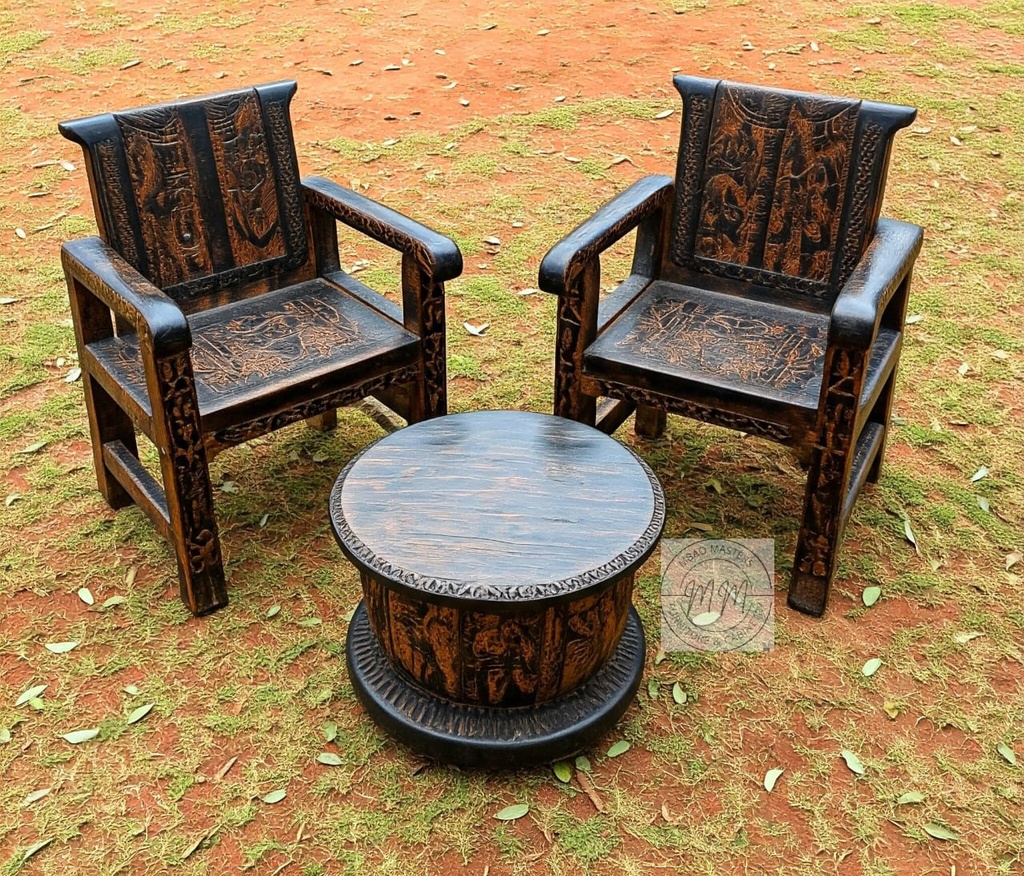 Dhow Tradition Accent Chairs +  Table 
