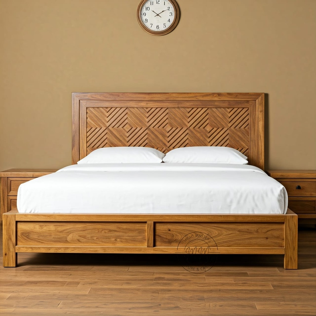Apex Arbour King-size Bed + 2 Bedside Cabinets  