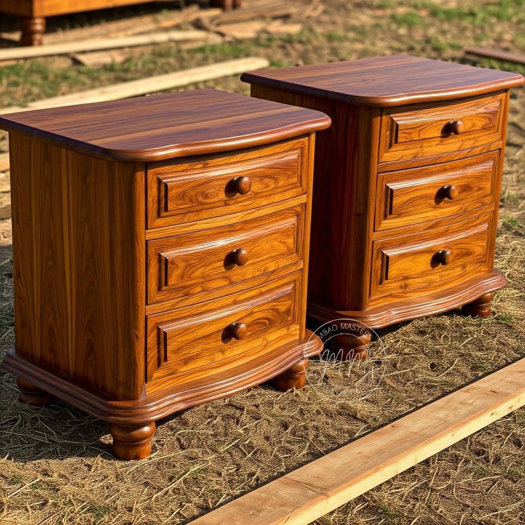 Orphic Monarch Bedside Cabinets(pair) 