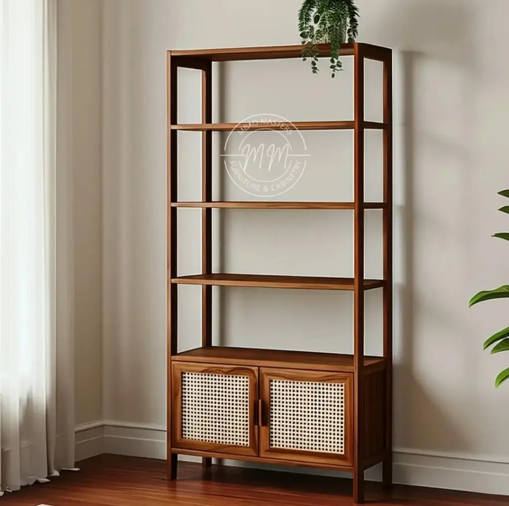  Timber & Twilight Bookshelf