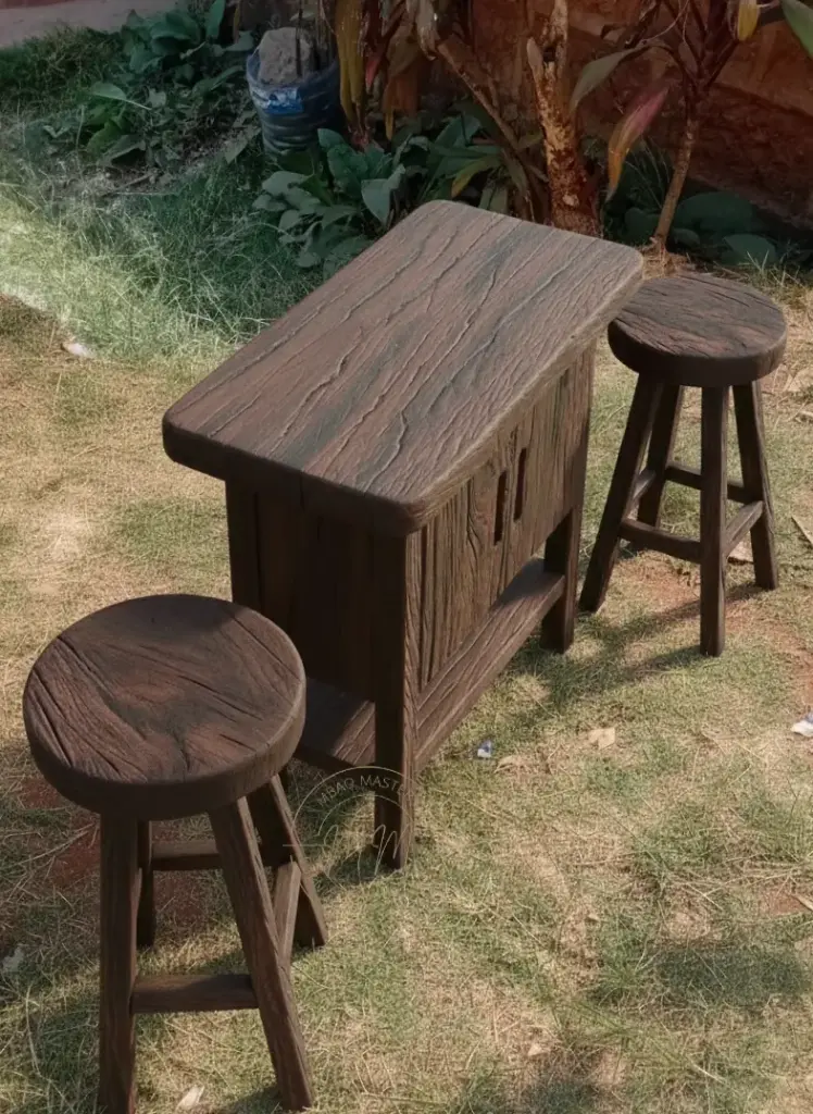 Sedimentary Art wine Cabinet plus 2 Bar Stools 83,620