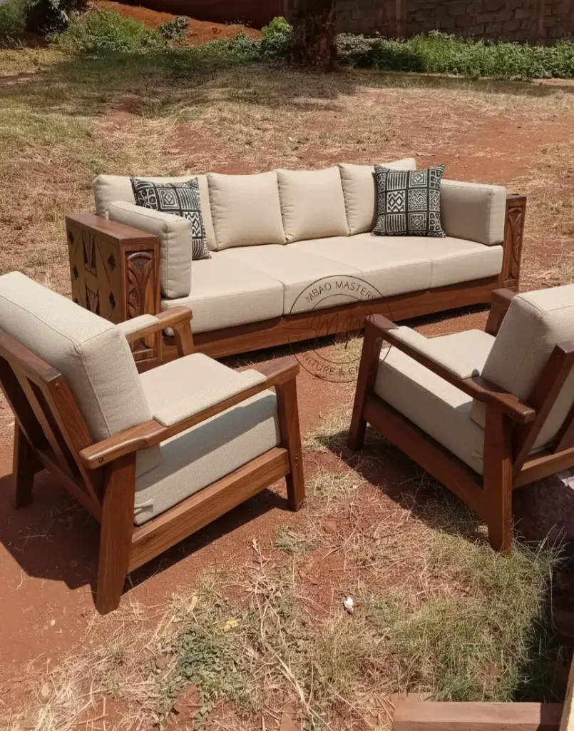 Urithi Codex Couch + 2 Arm Chairs