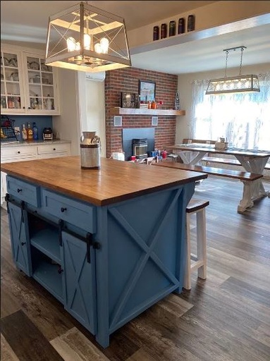 Heritage Harvest Home Kitchen Island