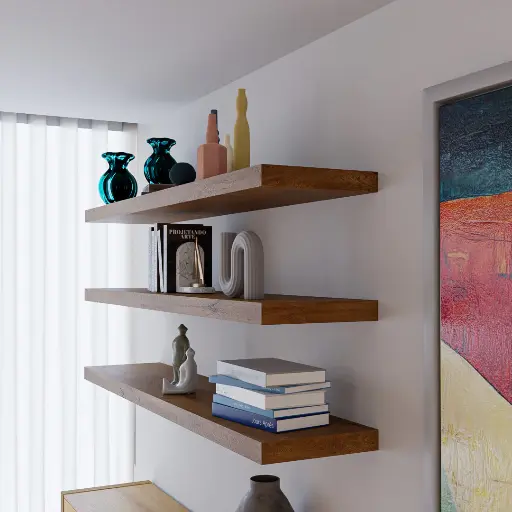 Floating Shelves(Set of 3)  - Inclusive of installation