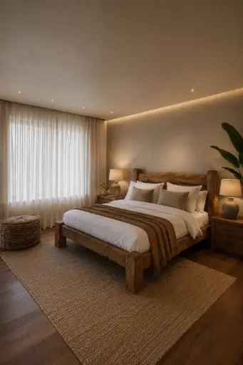 Cuddly Cabin Queen Bed