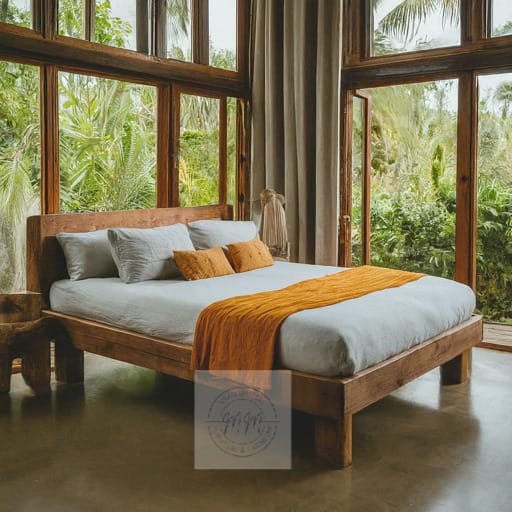 Driftwood Den Queen Bed