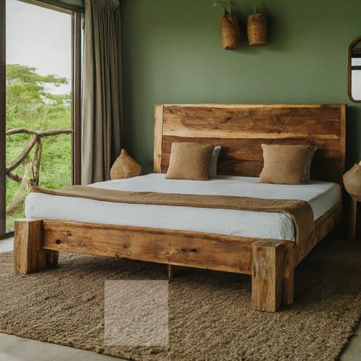 Raindrop Retreat King Bed