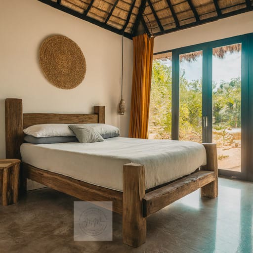 Verdant Oasis Queen Bed