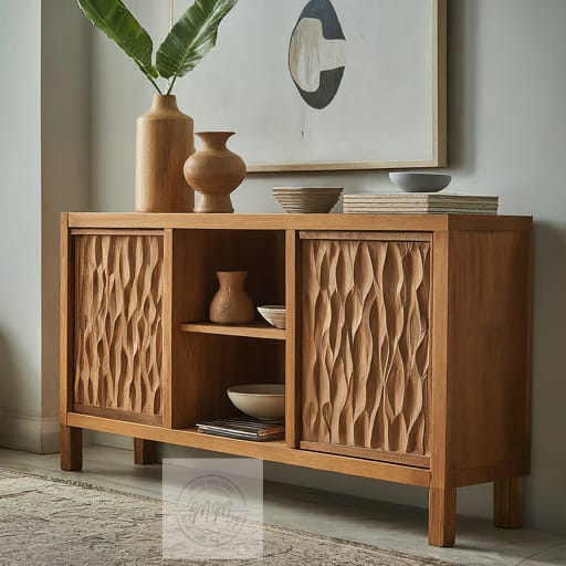 Country Charm Console Cabinet