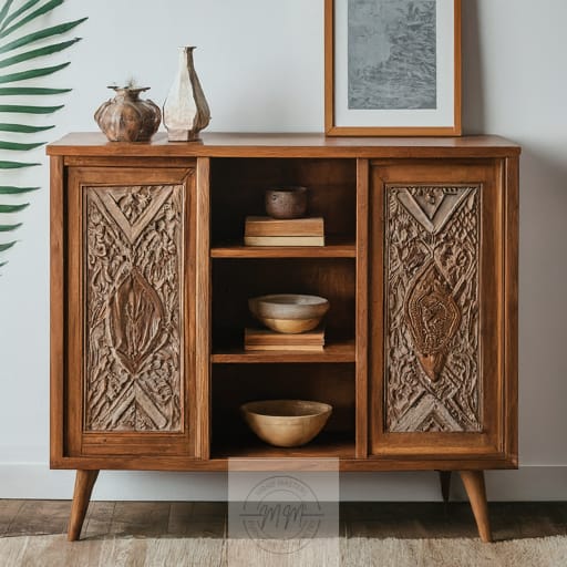 Amberwood Alcove Console Cabinet