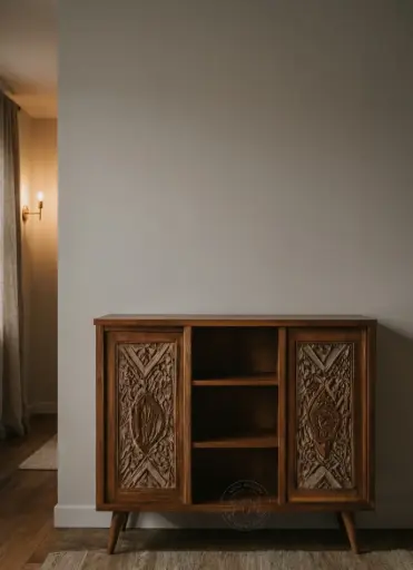 Amberwood Alcove Console Cabinet