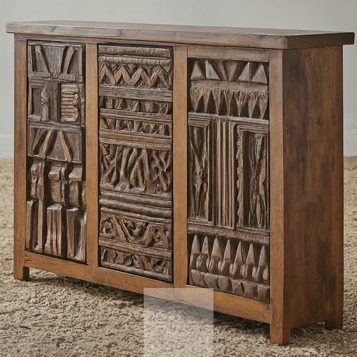 Gilded Grandeur Console