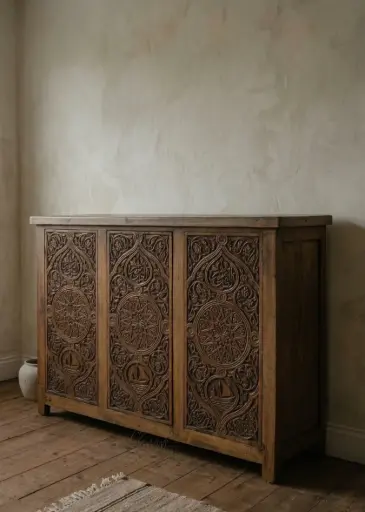 Gilded Grandeur Console
