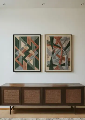 Keepsake Kaleidoscope Console Cabinet