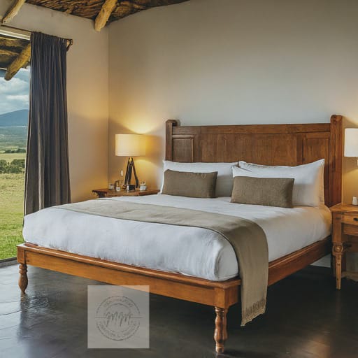 Serene Canopy Retreat King Bed