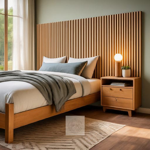 Nocturnal Oasis King Bed plus 2 bedside tables