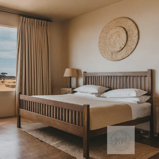 Crafted Elm King Bed