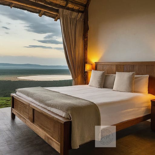 Golden Savannah King Bed