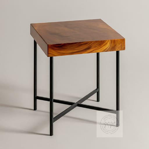 Pearlescent Perch Side Table