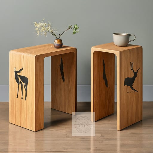 Lost Lagoon Side Tables(set of 2)