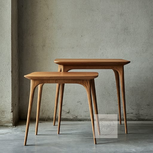 Butterfly Ballad Side Tables(set of 2)