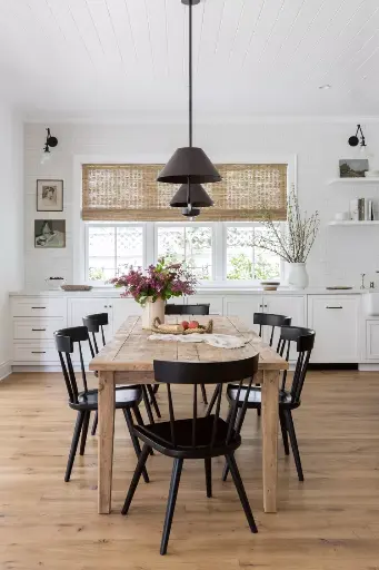 Dawn of Delight Rustic 6 Seater Dining Set