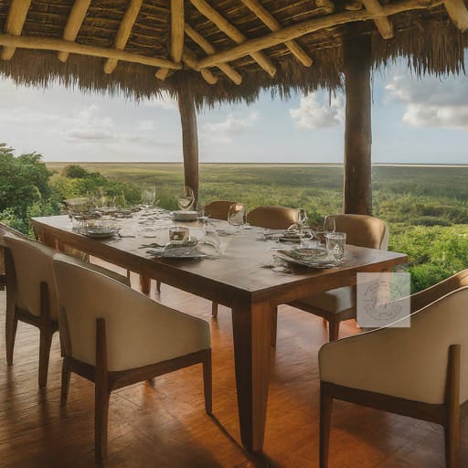 Banquet of Bliss 8 Seater Dining Set