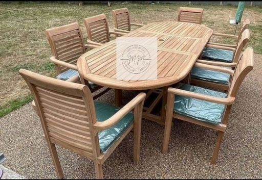 Firelight Festivity 8 Seater Dining Set