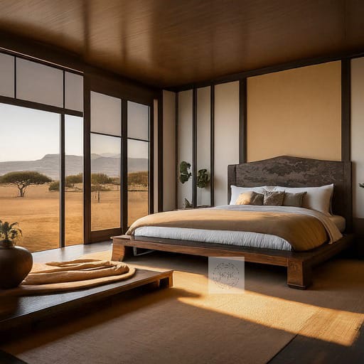 Guffawing Grove King Bed
