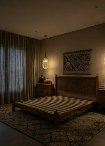 Dancing Daffodil King Bed
