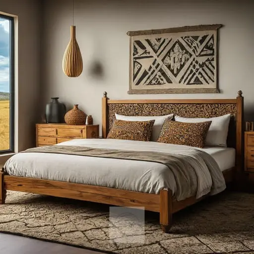 Dancing Daffodil King Bed
