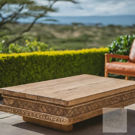 Ankara Arc Coffee Table