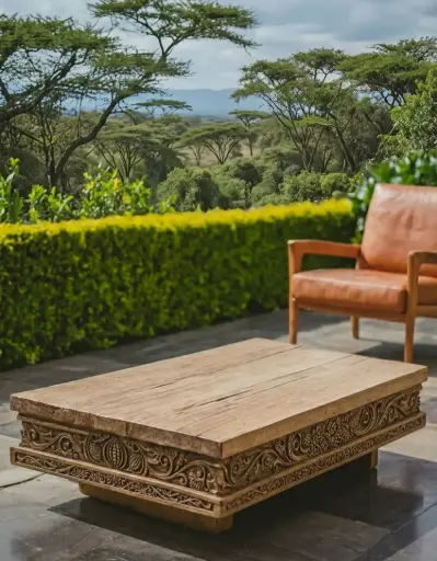 Ankara Arc Coffee Table