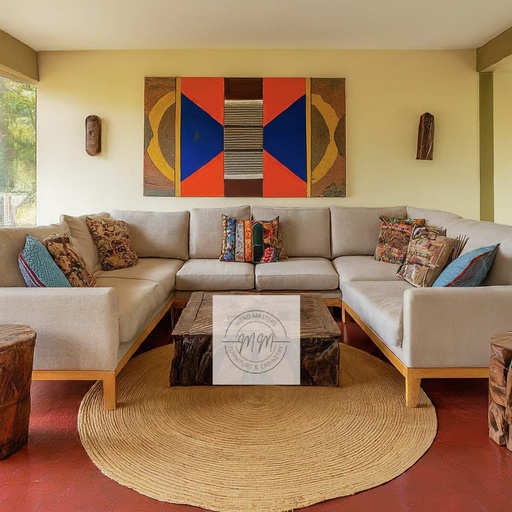 Heirloom Spool Corner Couch