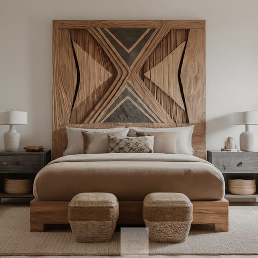 Cheetah Chase Canopy King Bed