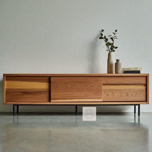 Earth Tone TV cabinet